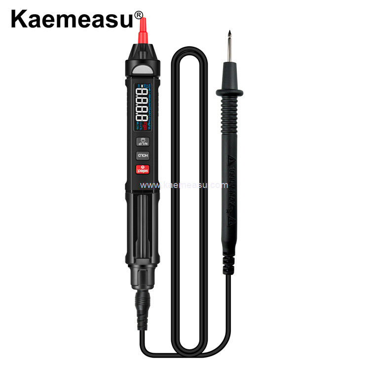 Kaemeasu 6000 गिनती डिस्प्ले पेन टाइप डिजिटल मल्टीमीटर वोल्टेज डिटेक्टर के साथ