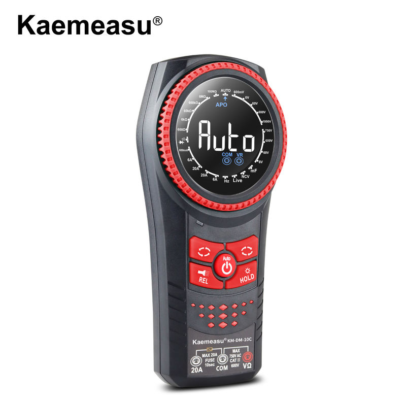 Kaemeasu 10C ऑटो रेंज मल्टीमीटर स्मार्ट डिजिटा वोल्टेज मीटर NCV TRMS डायोड टेस्ट करंट रेजिस्टेंस टेस्टर