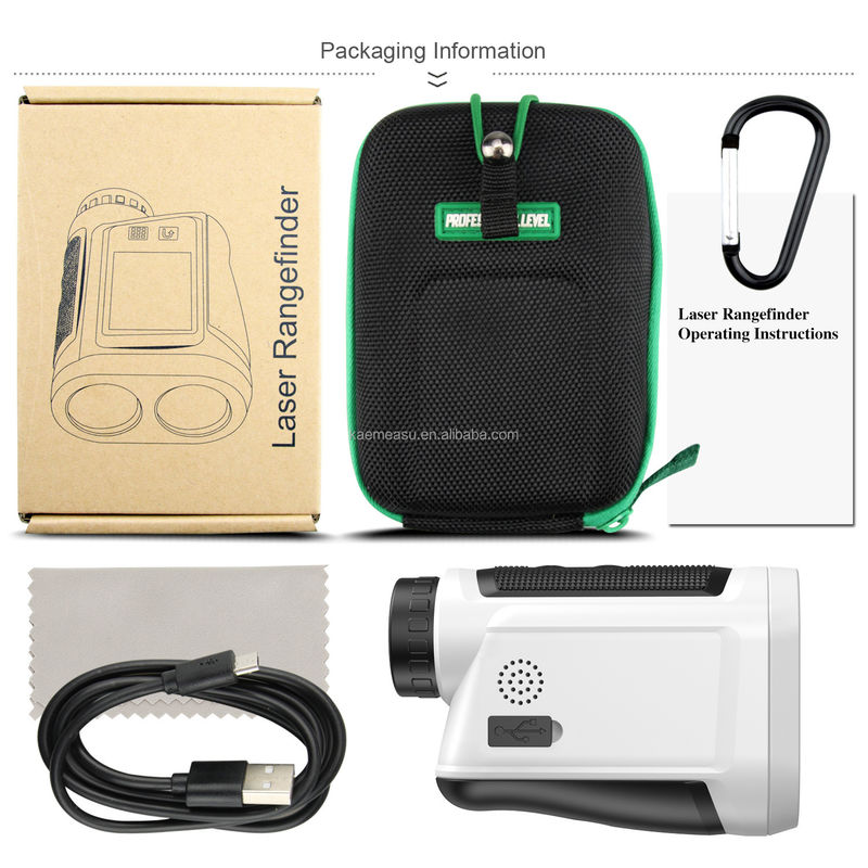 मल्टी-फंक्शन गोल्फ लेजर रेंजफाइंडर मिनी Long Distance Meter 1000m Hunting Laser Range Finder