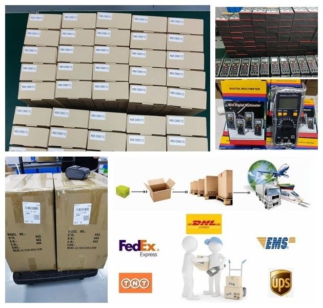 गर्म बिक्री Autoranging Multitester DC/AC NCV T-rms इलेक्ट्रिक स्मार्ट के साथ True RMS डिजिटल मल्टीमीटर