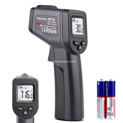 कामेसू 550°C उच्च परिशुद्धता थर्मो टेम्प गन तेल / बर्फ / पिघलने की भट्ठी / BBQ के लिए अवरक्त