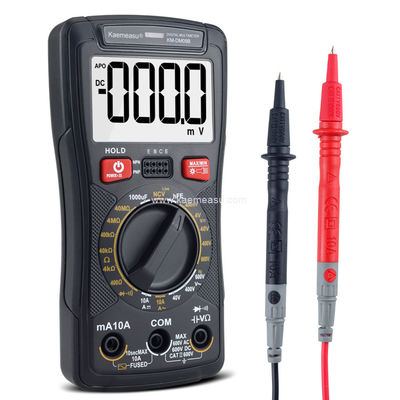 Kaemeasu 09B NCV क्षमता प्रतिरोध वोल्टमीटर डिजिटल मल्टीमीटर क्लैंप मीटर